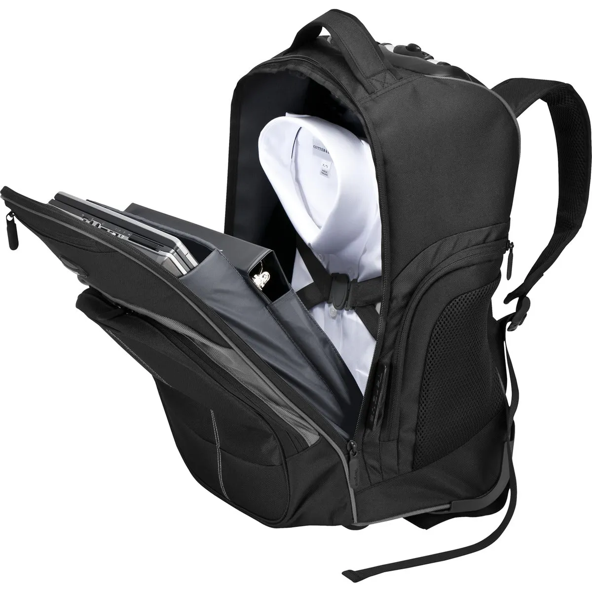 16" Compact Rolling Backpack