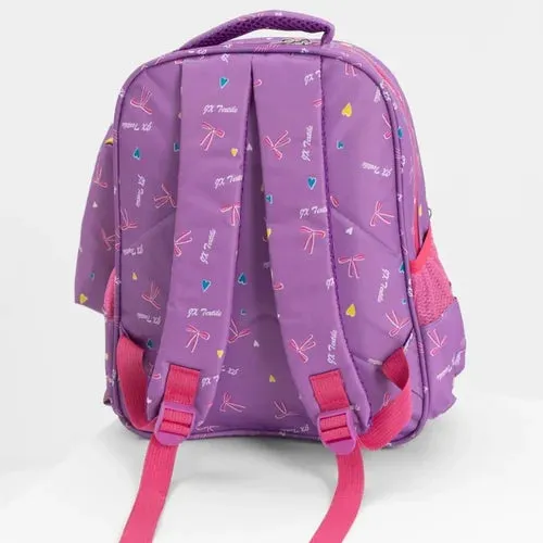 3D Unicorn Design Backpack with pouch for Kids