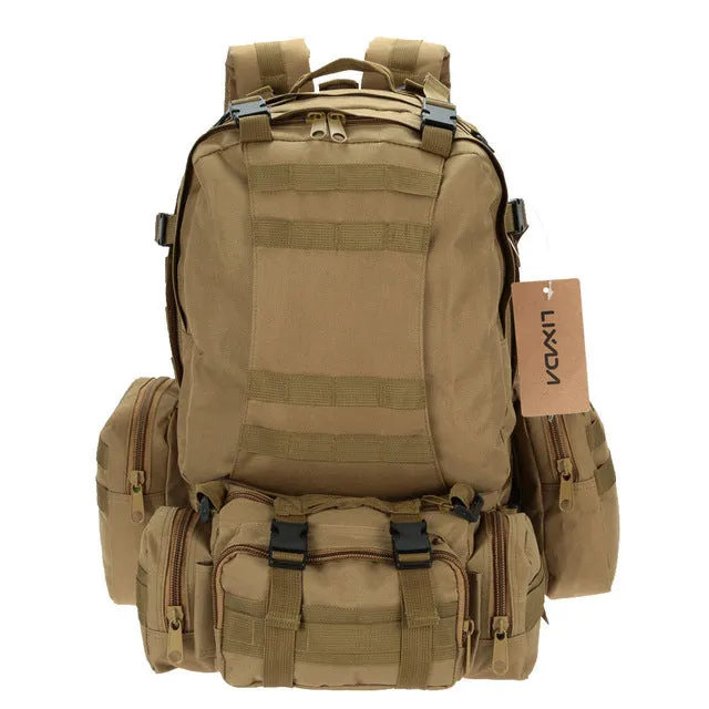 50L Outdoor Military Molle Tactical Bag Rucksack