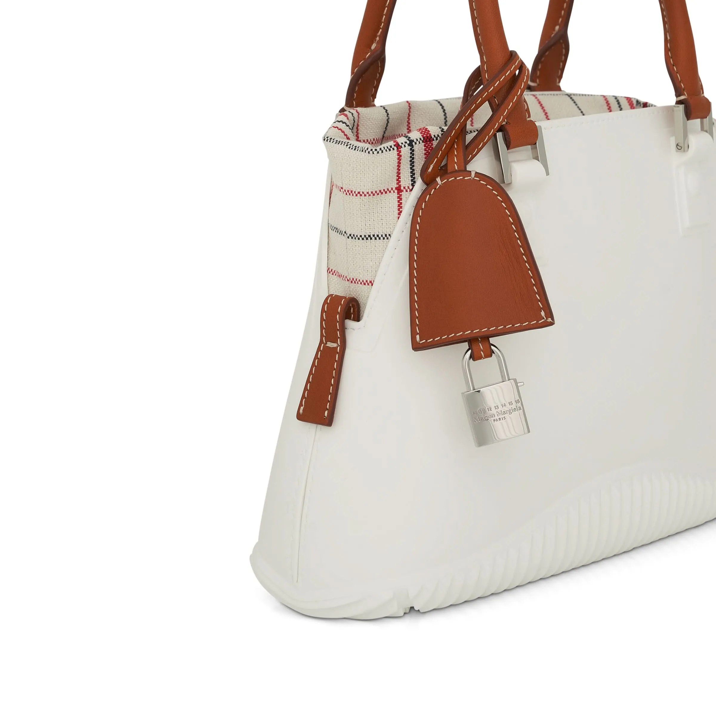 5AC Mini Shoulder Bag in White