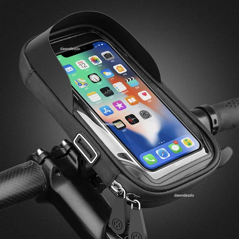 6.4 inch Waterproof Bicycle & Motorcycle Phone Holder