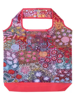 Aboriginal Grandmother's Country Recycled Plastic Bottle Bag 45cm