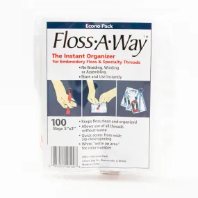 Action Bag Floss-A-Way Organizer - 071130 7.5x12.5cm 100/Pkg