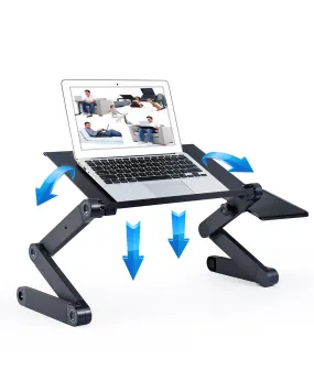 Adjustable Laptop Stand, Office Table RAINBEAN Laptop Desk