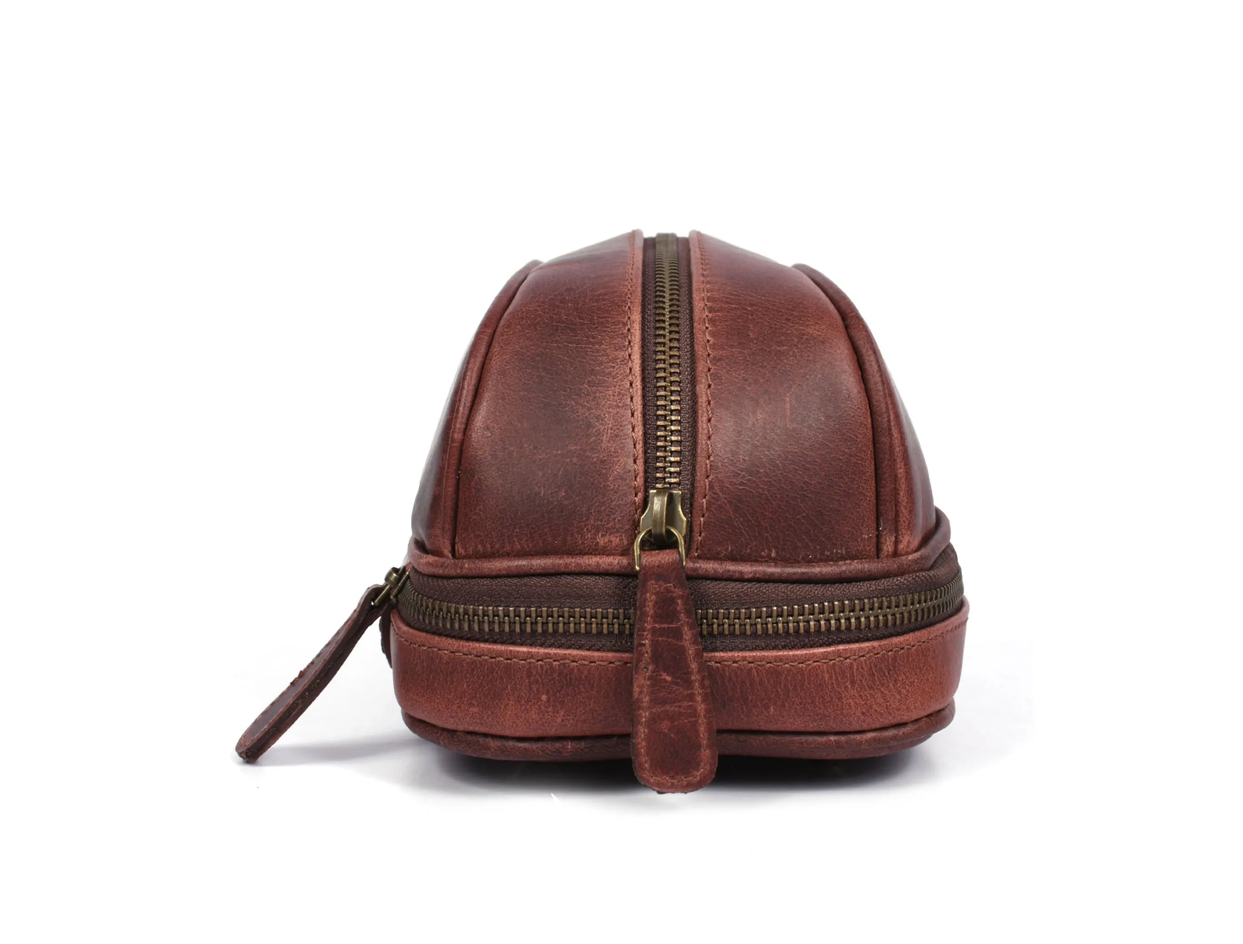 Akron Leather Toiletry Bag