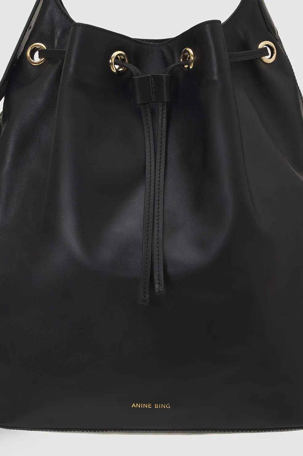 Alana Bucket Bag - Black