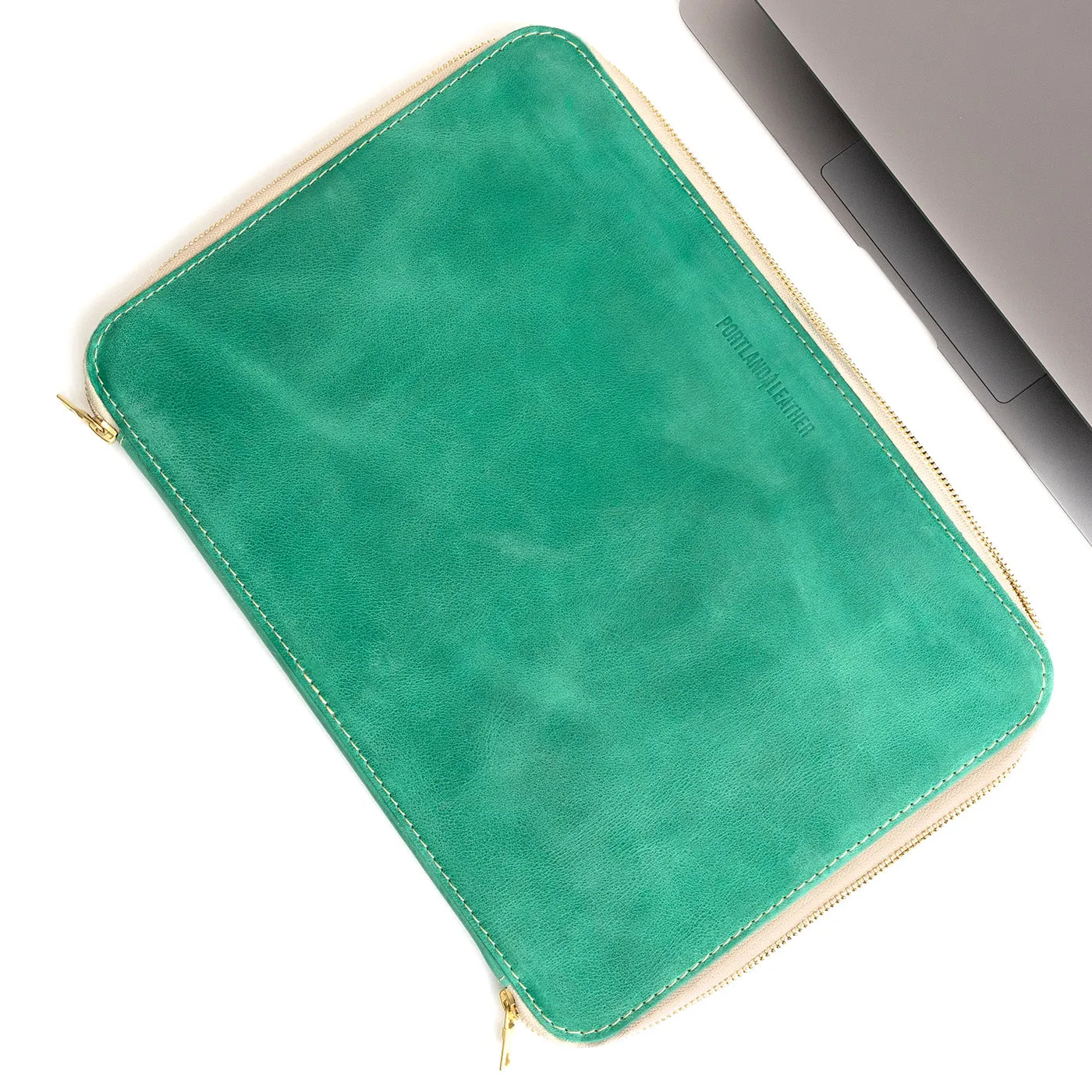 'Almost Perfect' Double Zip Macbook Case