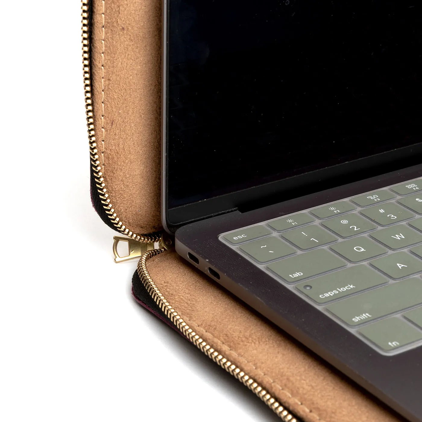 'Almost Perfect' Double Zip Macbook Case