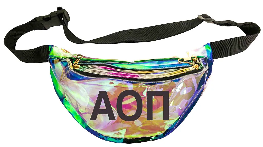 Alpha Omicron Pi Sorority Fanny Pack