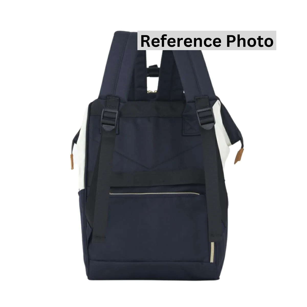 Anello Cross Bottle Backpack Regular in Navy