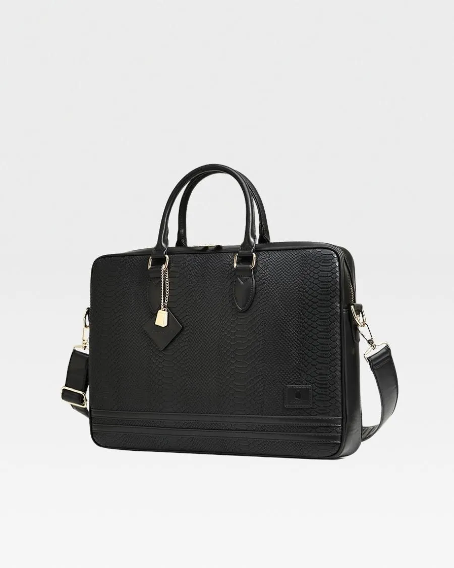 Apollo 1 Laptop Bag in Black