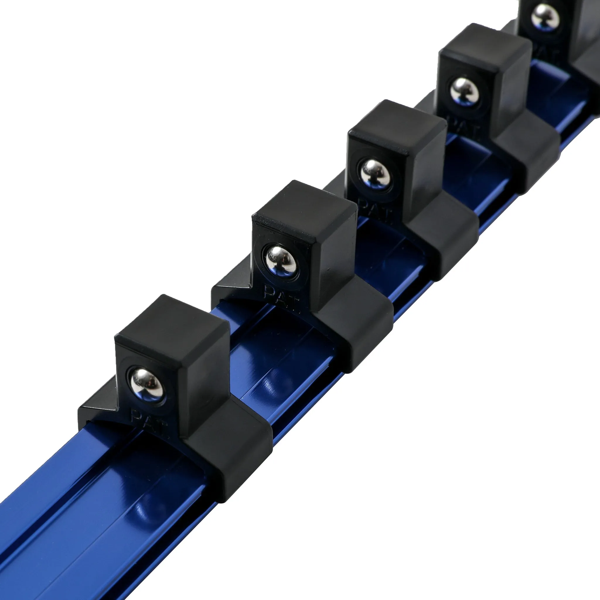 ARES 60042 - 1/4" Drive Blue Aluminum Socket Rail