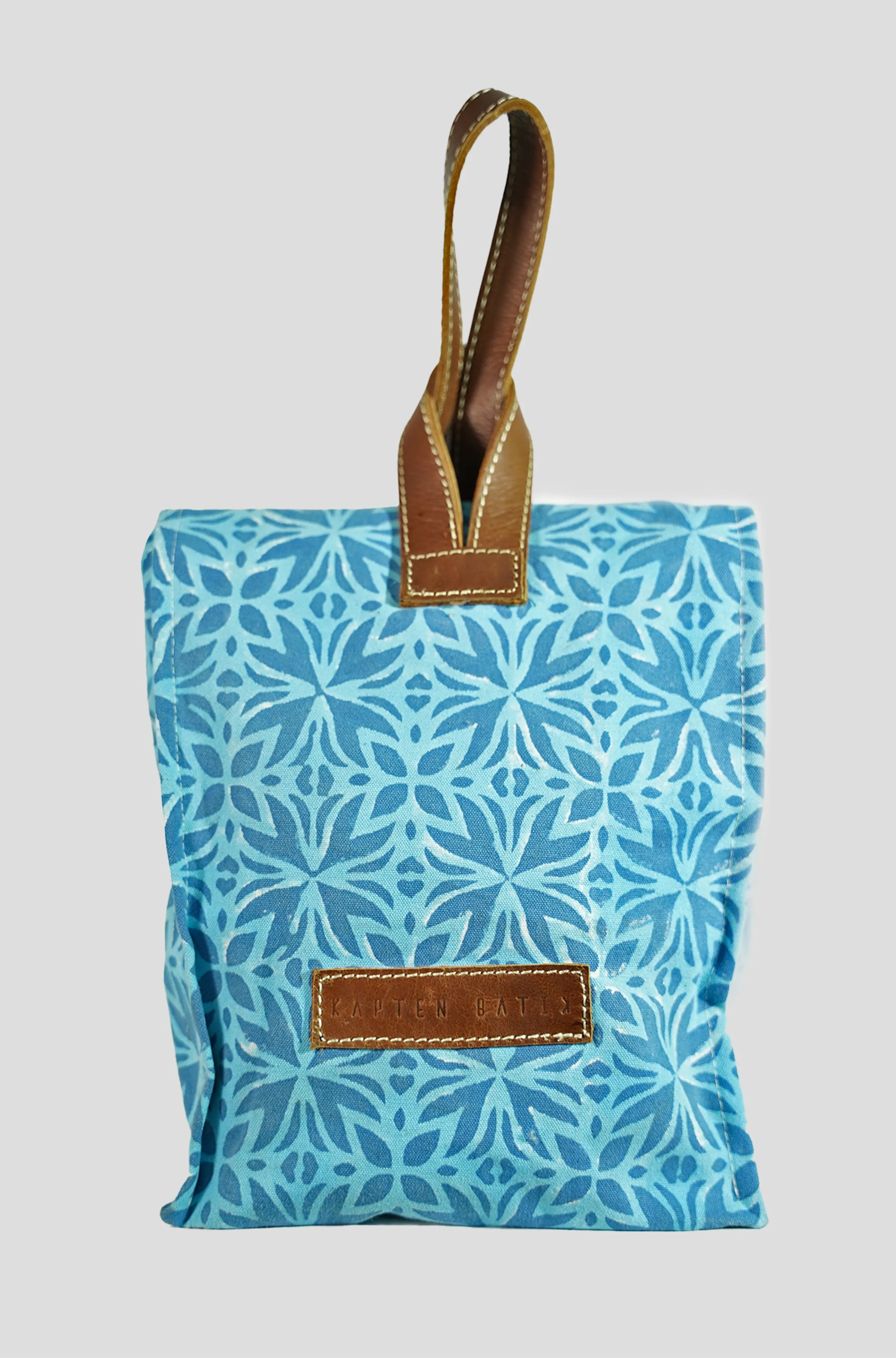 Artisanal Canvas Lunch Bag in Petals