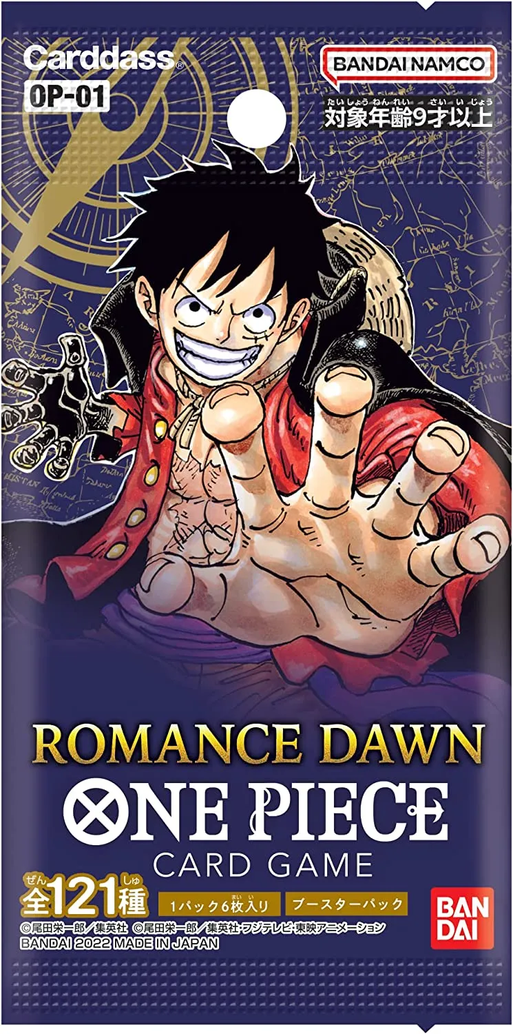 BANDAI ONE PIECE CARD GAME ROMANCE DAWN OP-01 (BOOSTER)