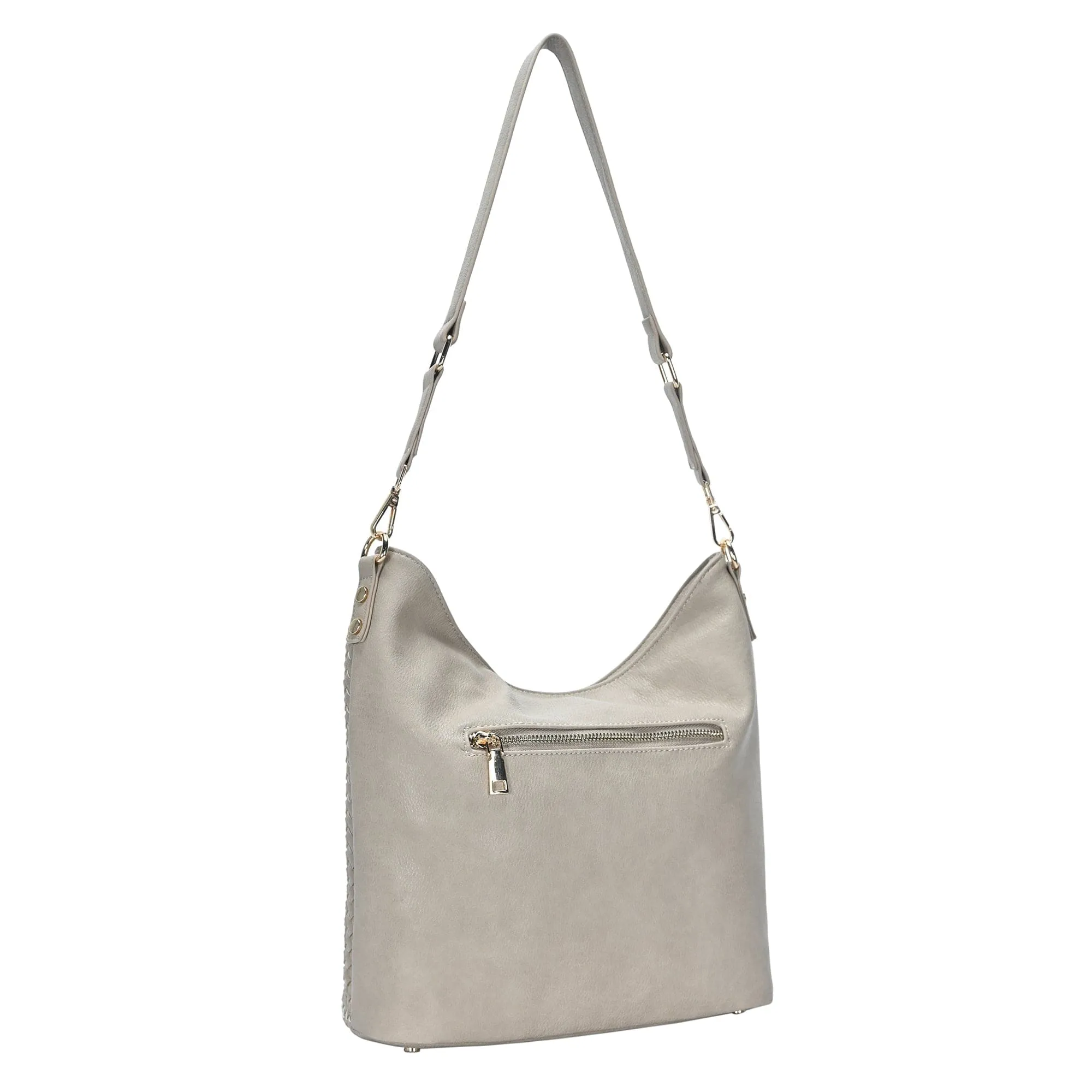 BGA3239 City Weaved Hobo Bag