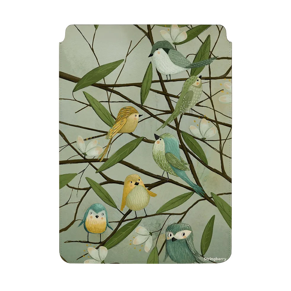 Birds By Maja Lindberg Laptop, Kindle & iPad Sleeve