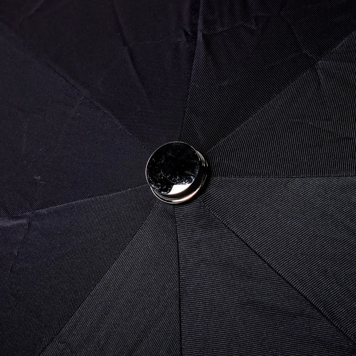 Black Alligator Travel Umbrella with Black Canopy