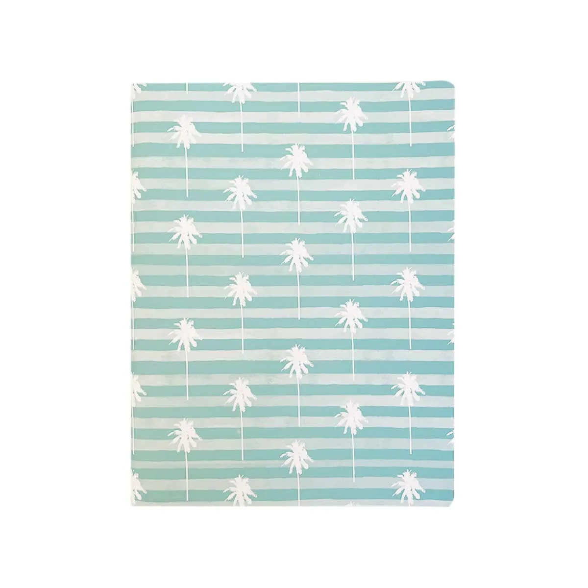 Blue Paradise Saddle Stitch Notebooks, Set of 3