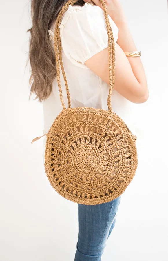 Boho Straw Handbag