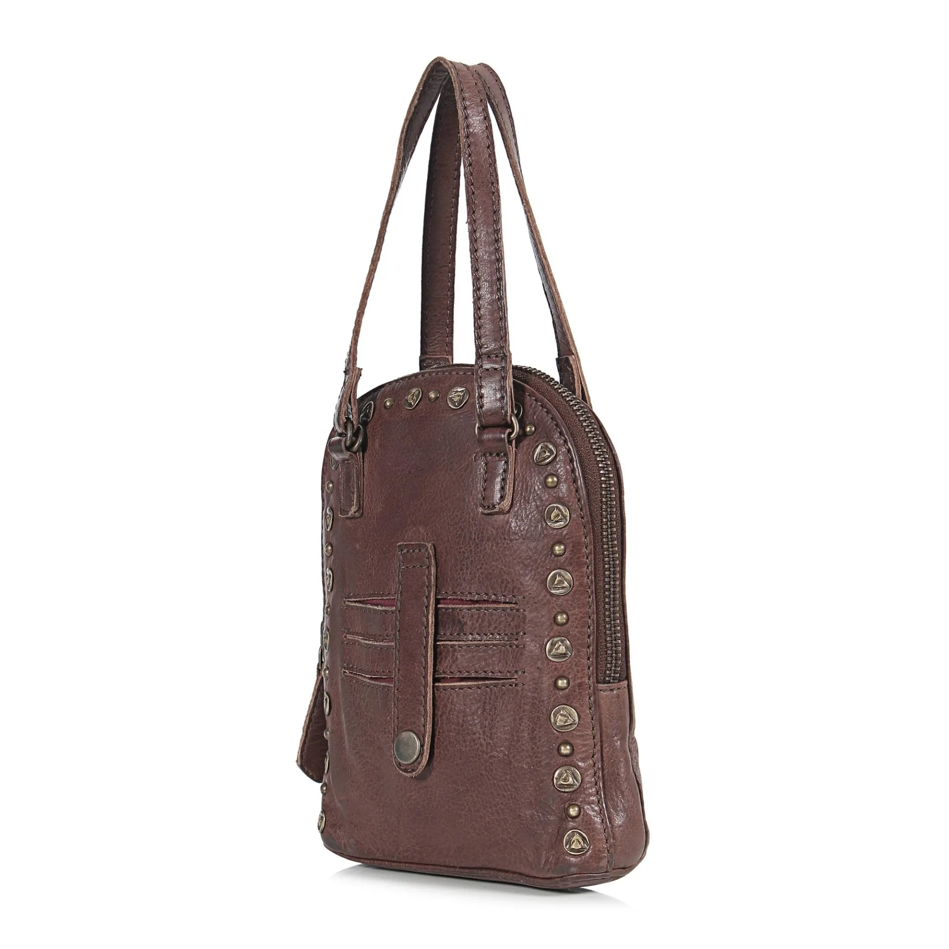 Bordeaux Distressed Phone Bag