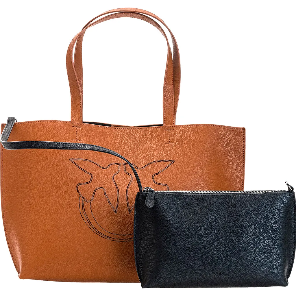 Borsa PINKO Everyday Shopping Cuoio