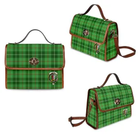 Boyle Tartan Waterproof Canvas Bag with Family Crest