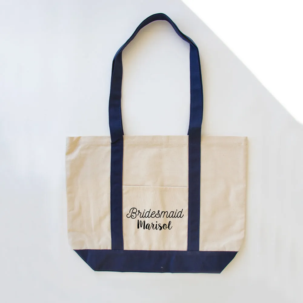 Bridesmaid - Personalized Tote Bag