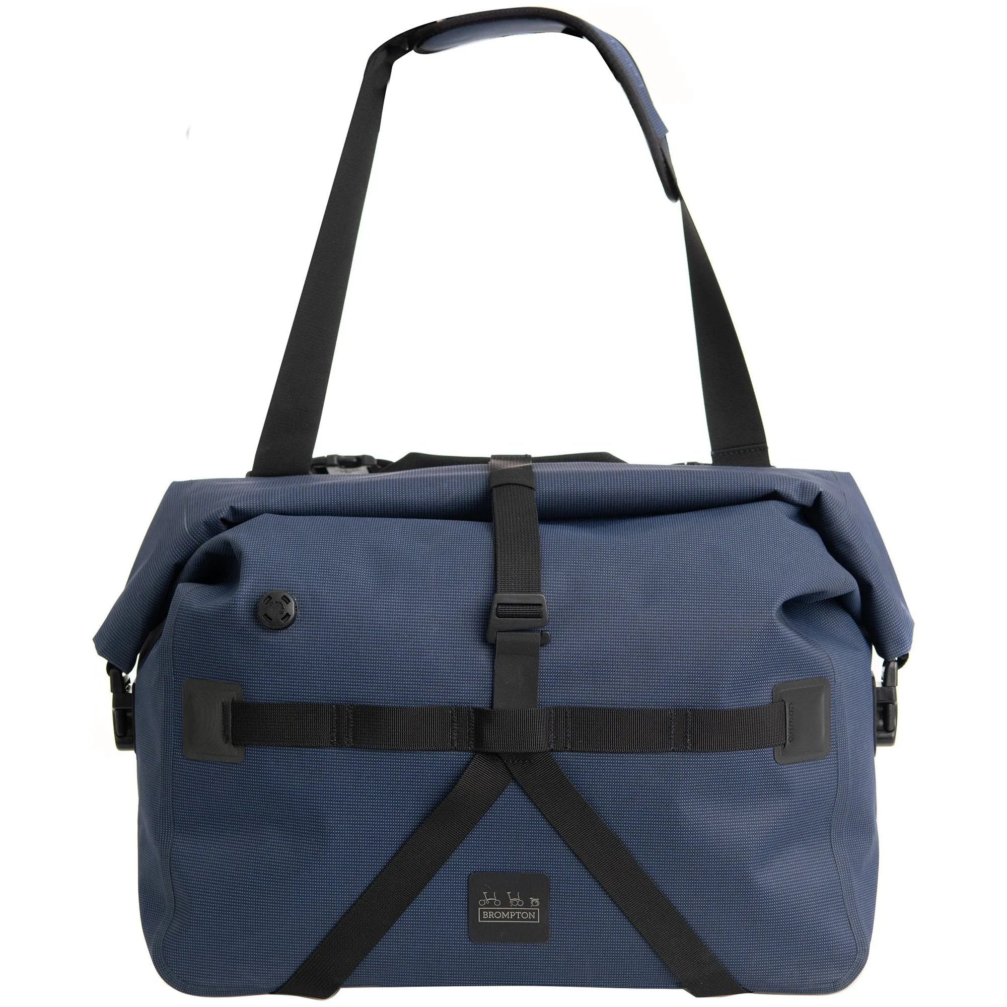 Brompton Borough Waterproof Large Cycling Bag - Navy