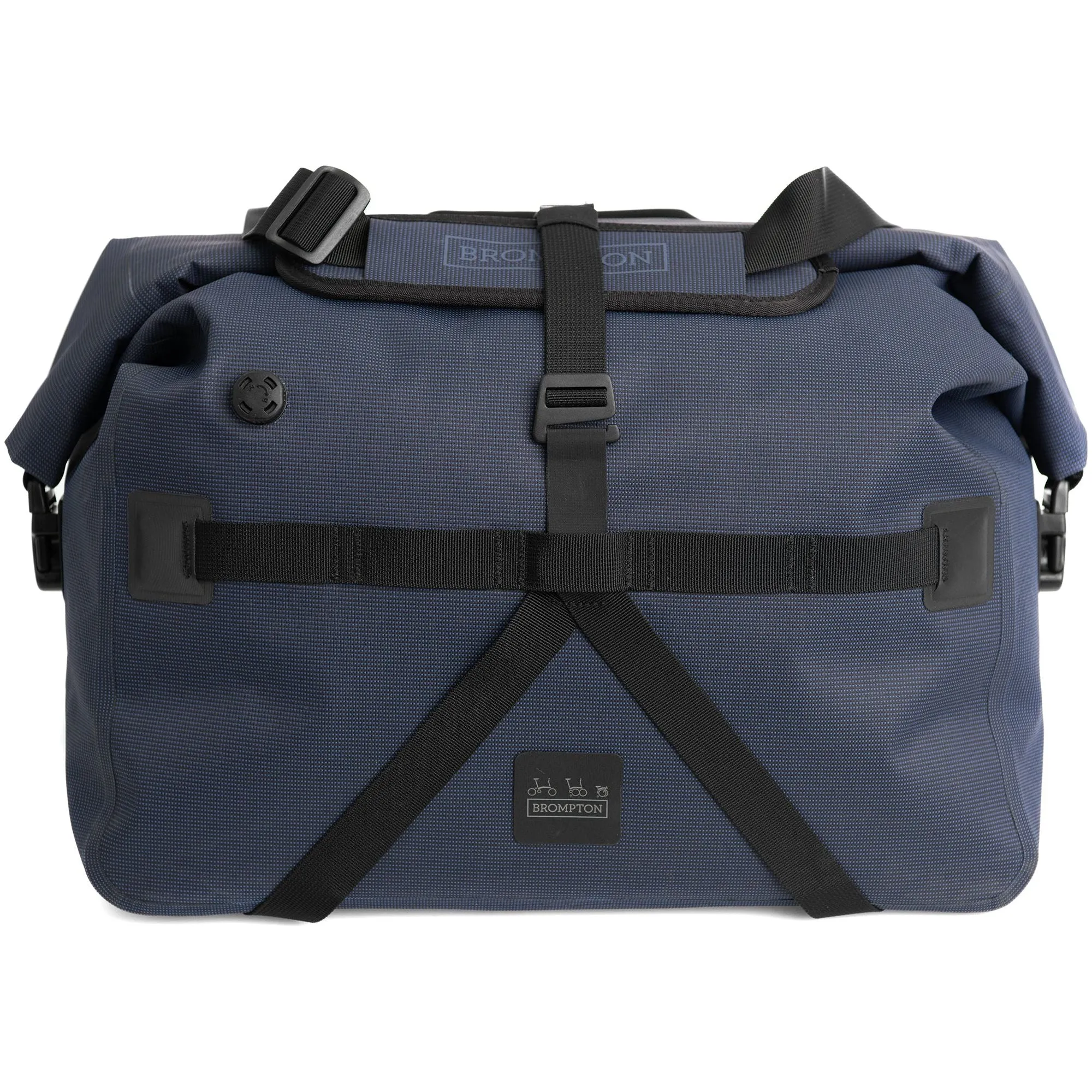 Brompton Borough Waterproof Large Cycling Bag - Navy