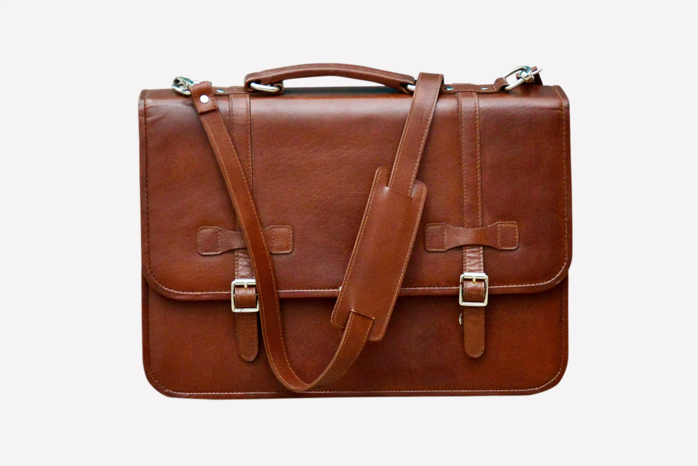 Brown Laptop Bag Leather Large Laptop Bag