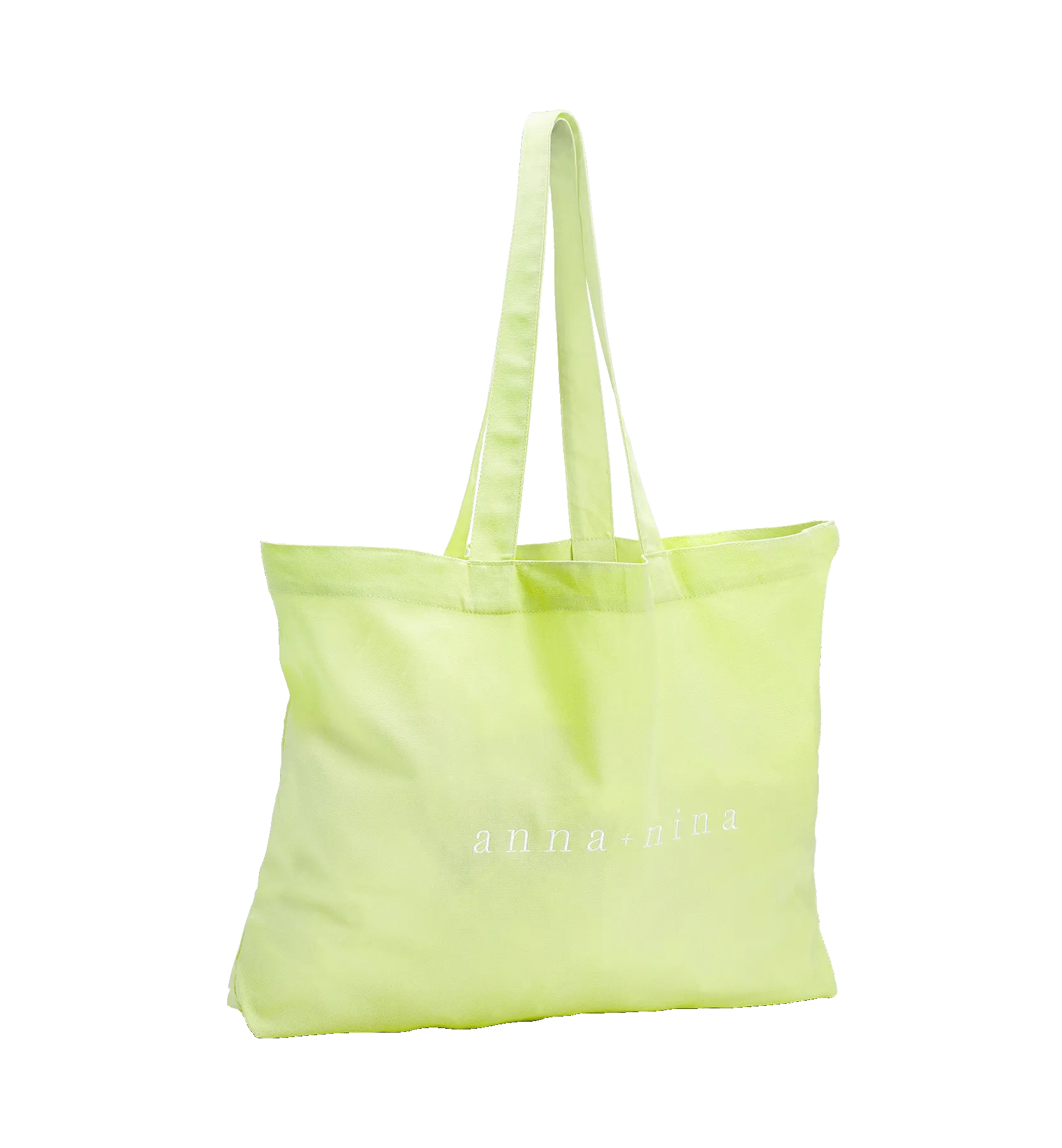 Canvas A N Green Tote Bag