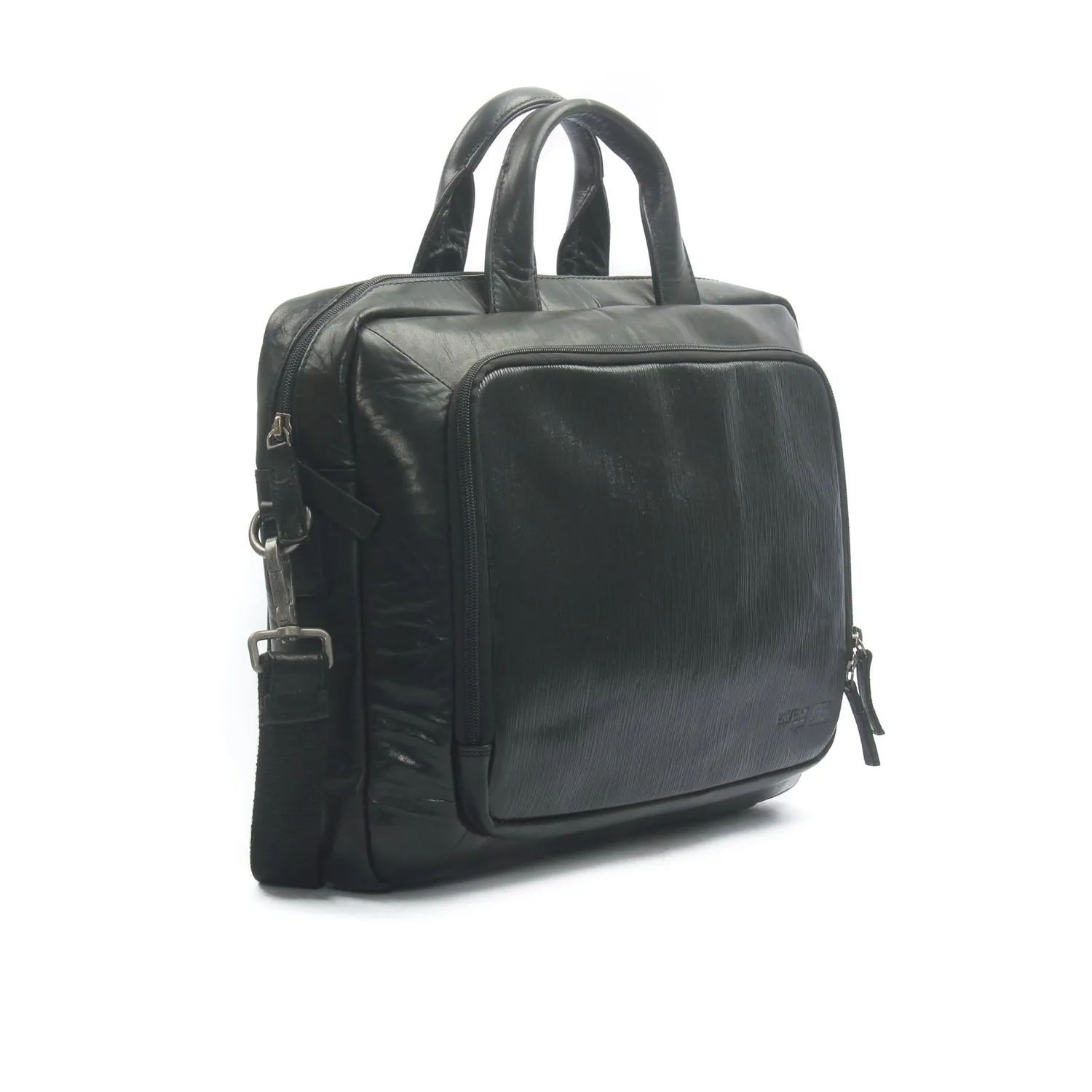 Capacious Men's Leather Laptop Bag