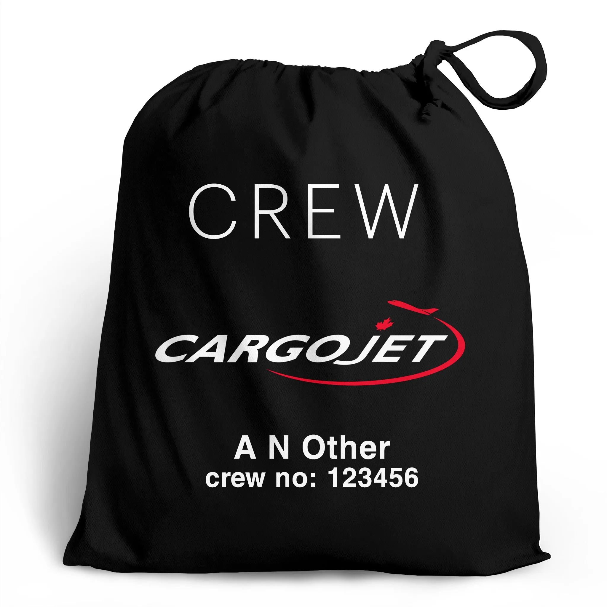 Cargojet Crew Personalised Shoe Bag