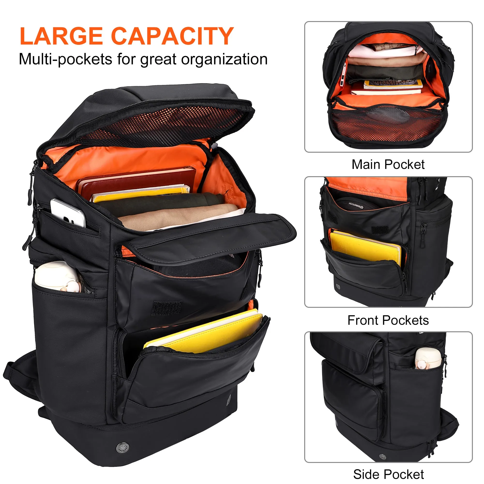 Carry on Travel Backpack for Men Women 17 Inch Computer Laptop Backpack