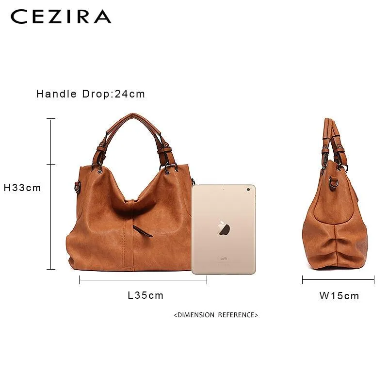 CEZIRA Pu Hobos Shoulder Bag