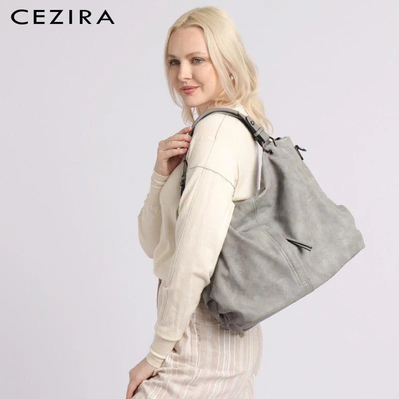 CEZIRA Pu Hobos Shoulder Bag