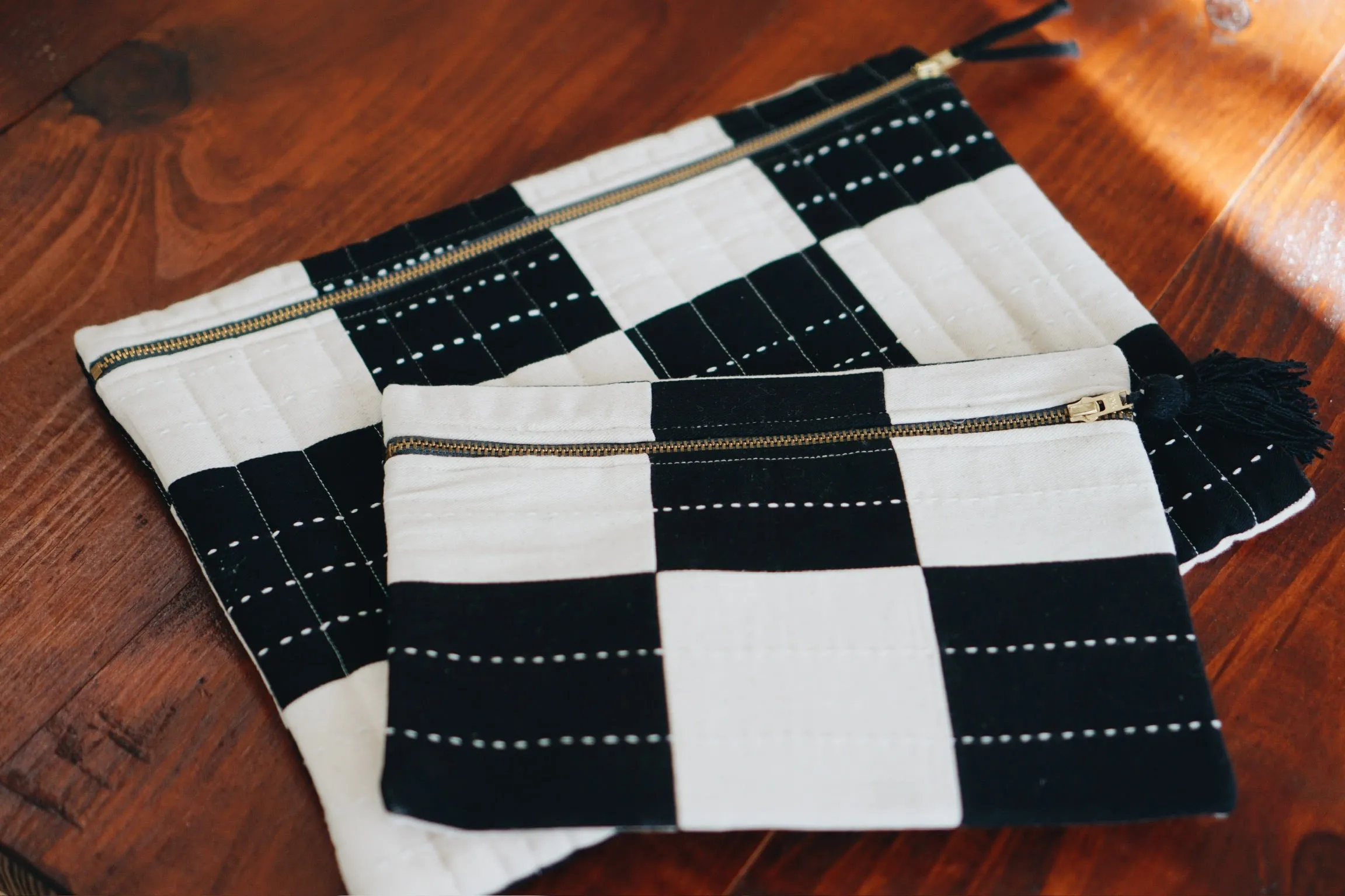 Checkered Laptop Case