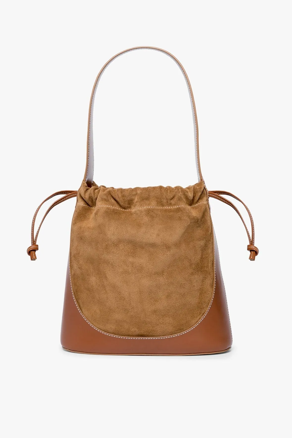 CINCH BUCKET BAG | TAN