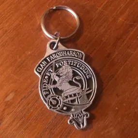 Clan Farquharson Metal  Keyring