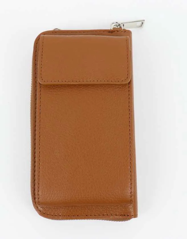 Classic Leather Phone Bag