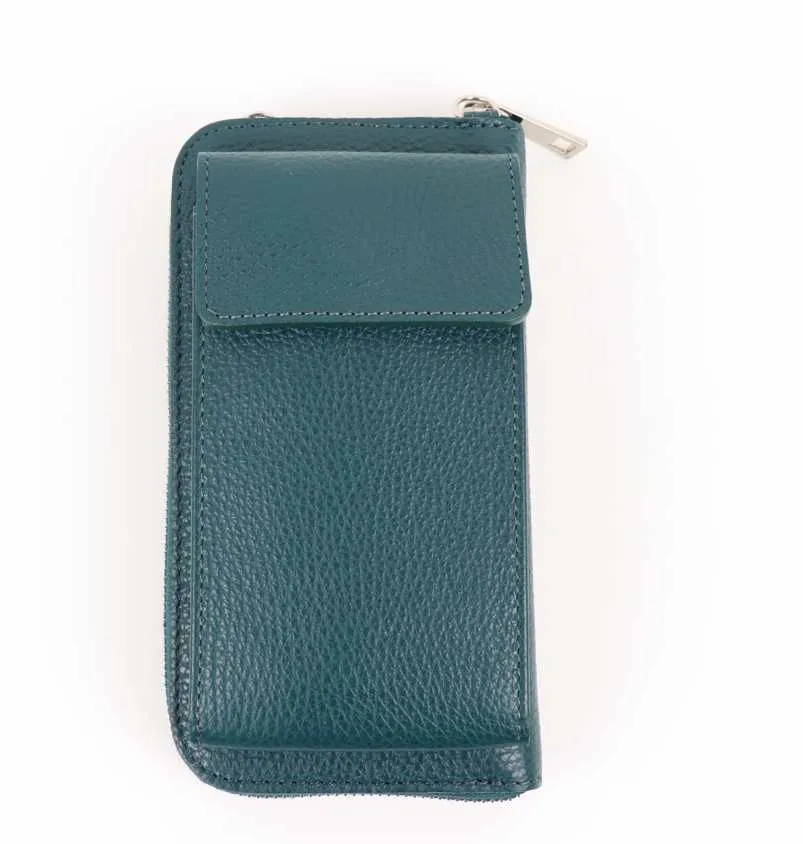 Classic Leather Phone Bag