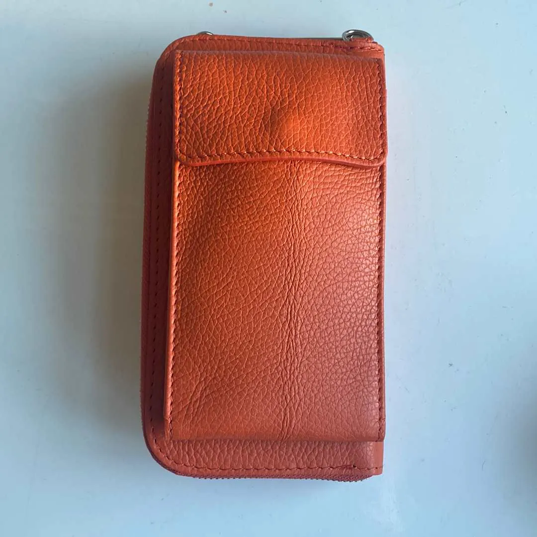 Classic Leather Phone Bag