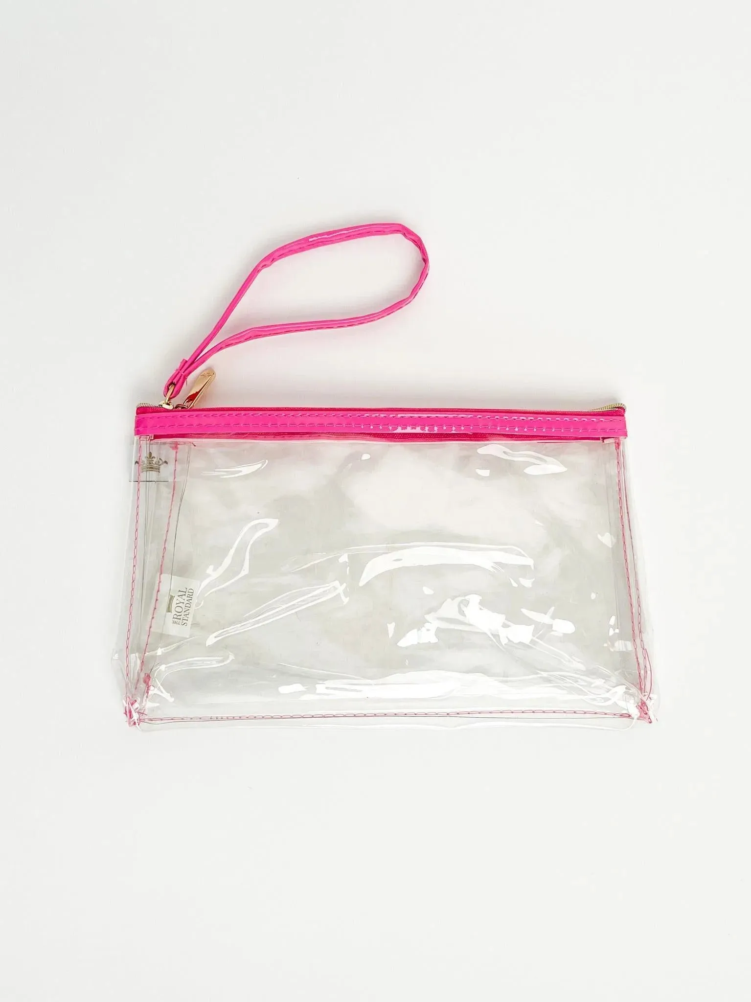 Clear/Pink Organizer Pouch