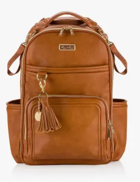 Cognac Boss Plus Backpack Diaper Bag