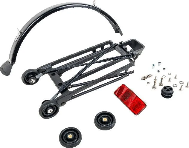 Complete 1/4" Brompton Rear Rack Kit, Black