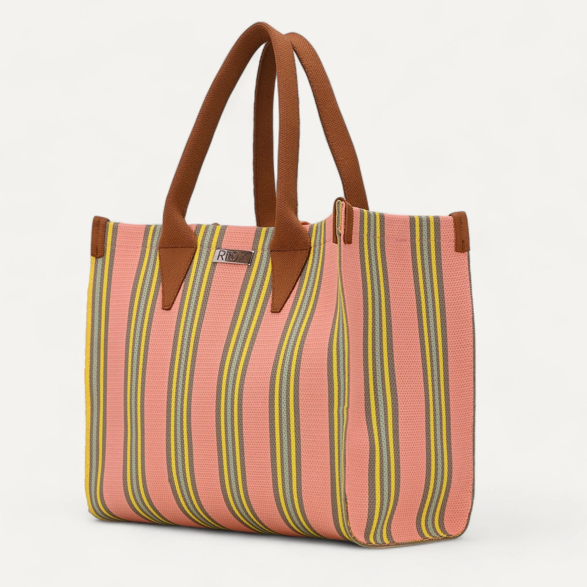 Coral- Book Tote Bag