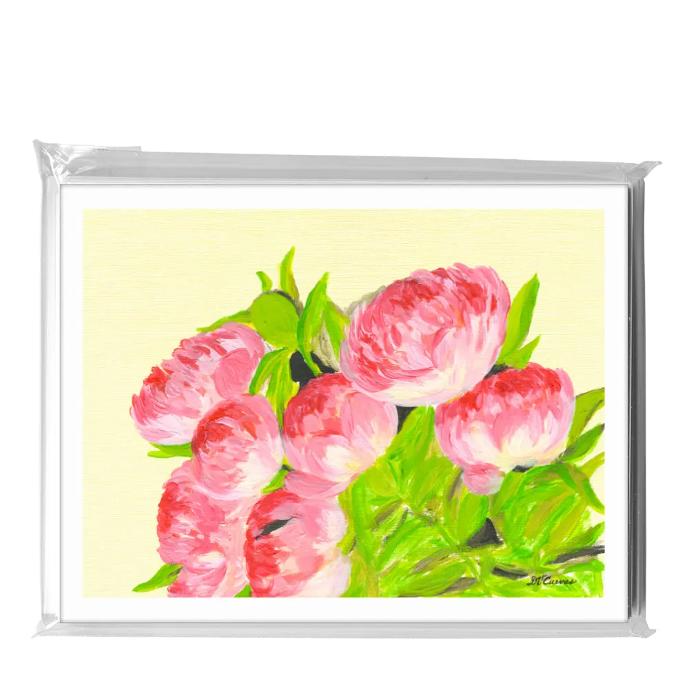 Coral Charm Peony, Greeting Card (8260)