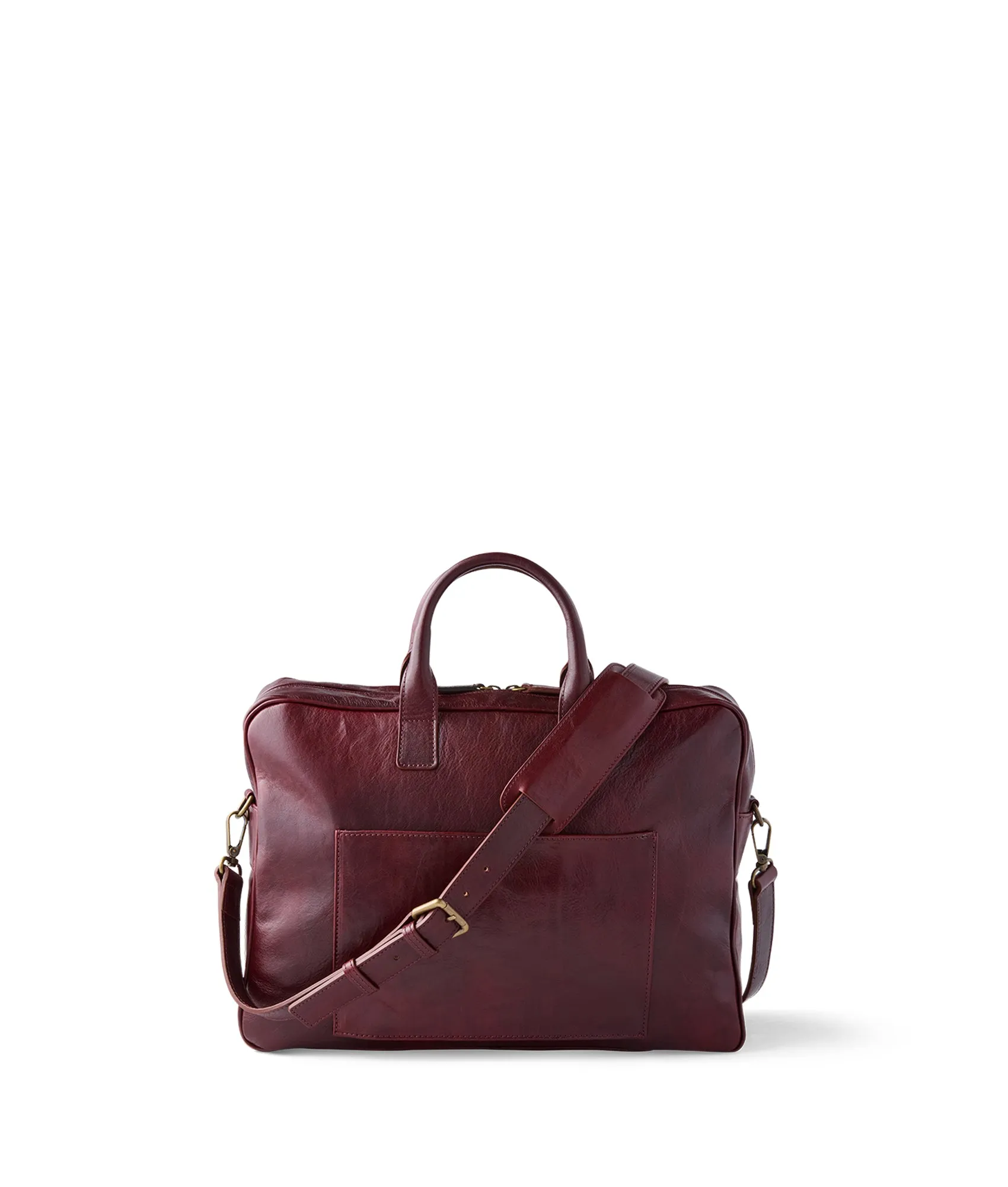 Cosimo Briefcase :: Burgundy