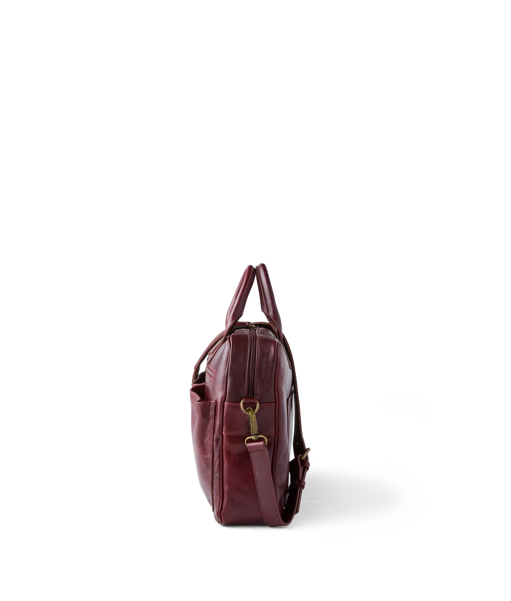 Cosimo Briefcase :: Burgundy