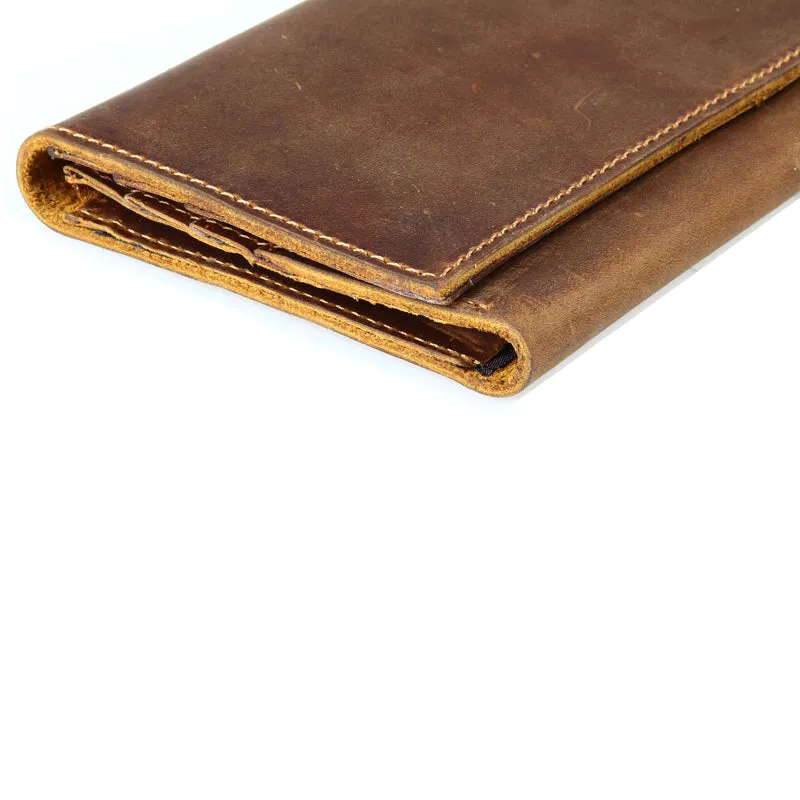 Crazy Horse Leather Wallet